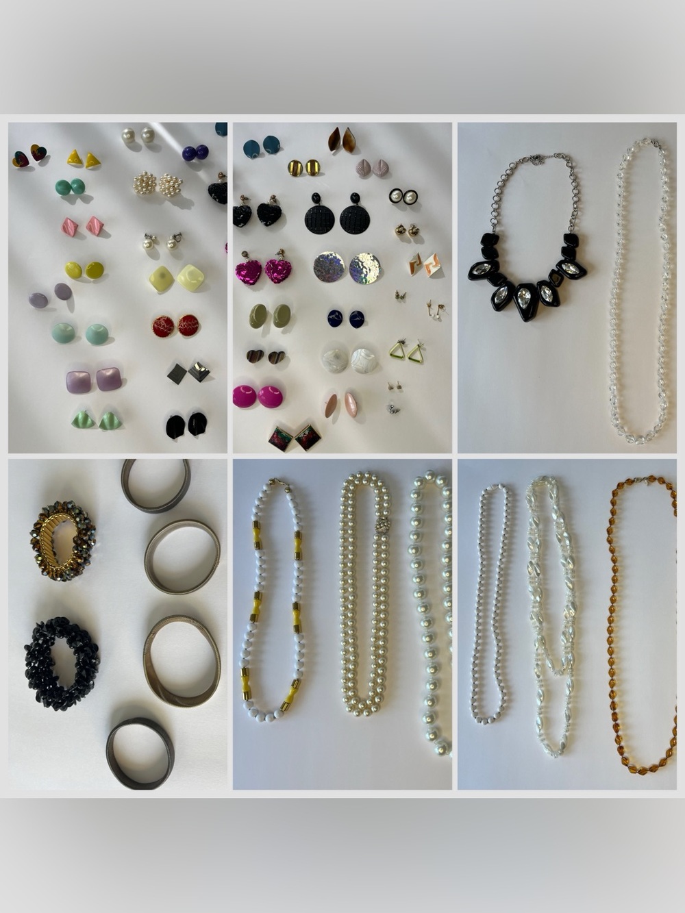 Bundle of Women's Costume Jewelry -necklaces, bracelets, earrings